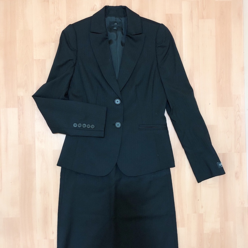G2 Black Label suit jacket and skirt